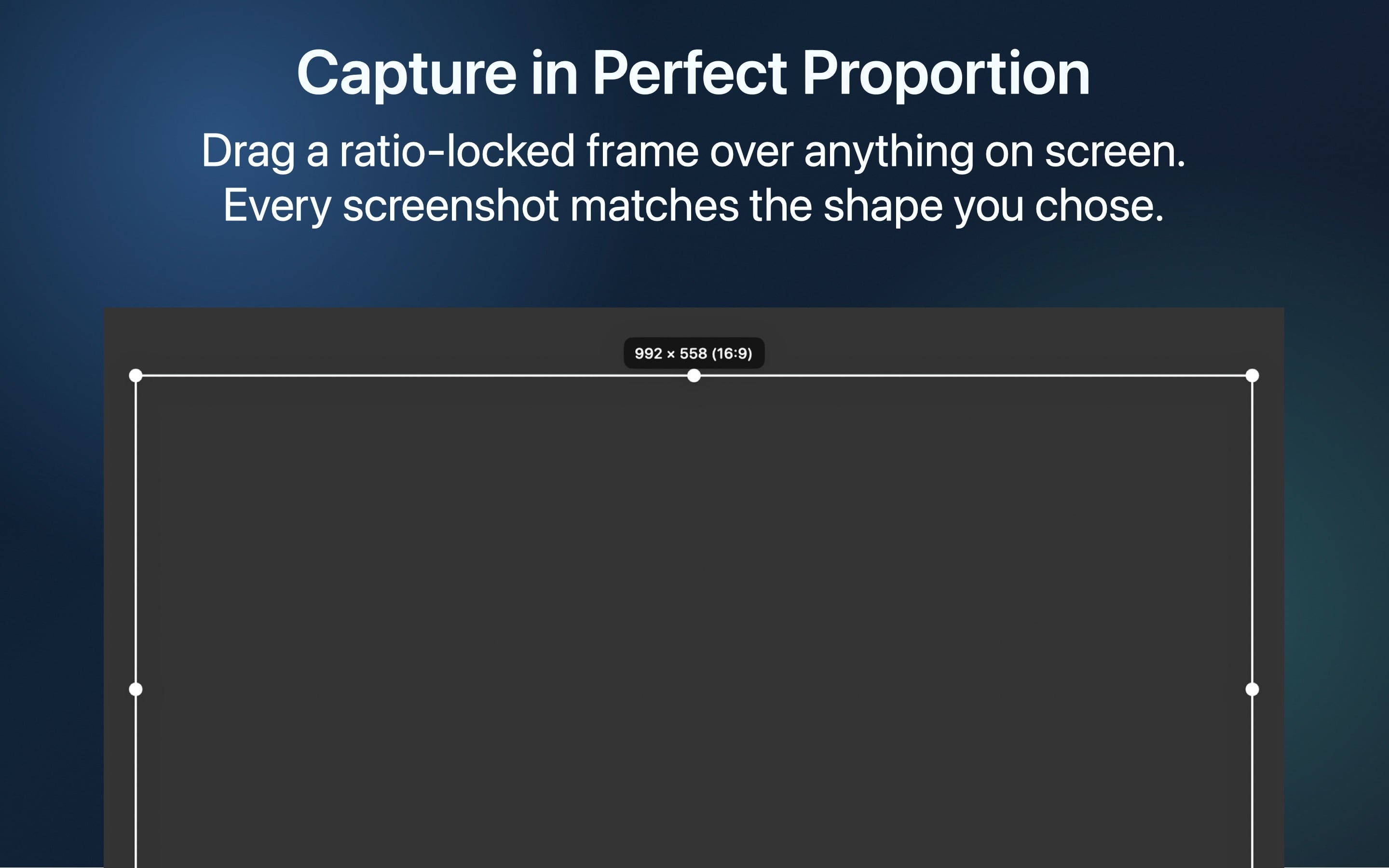 Framed screenshot preview